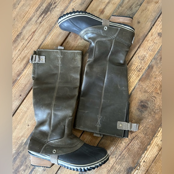 RARE Sorel OG Women's Slimpack Tall Boots (9.5) - Picture 2 of 7